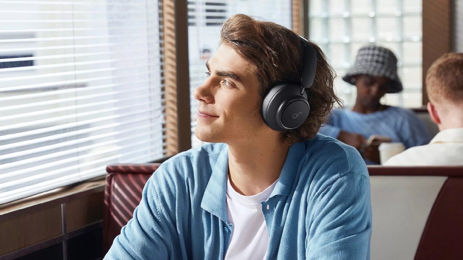 Anker soundcore Space Q45 headphones have advanced noise canceling & 50 hours of playtime
