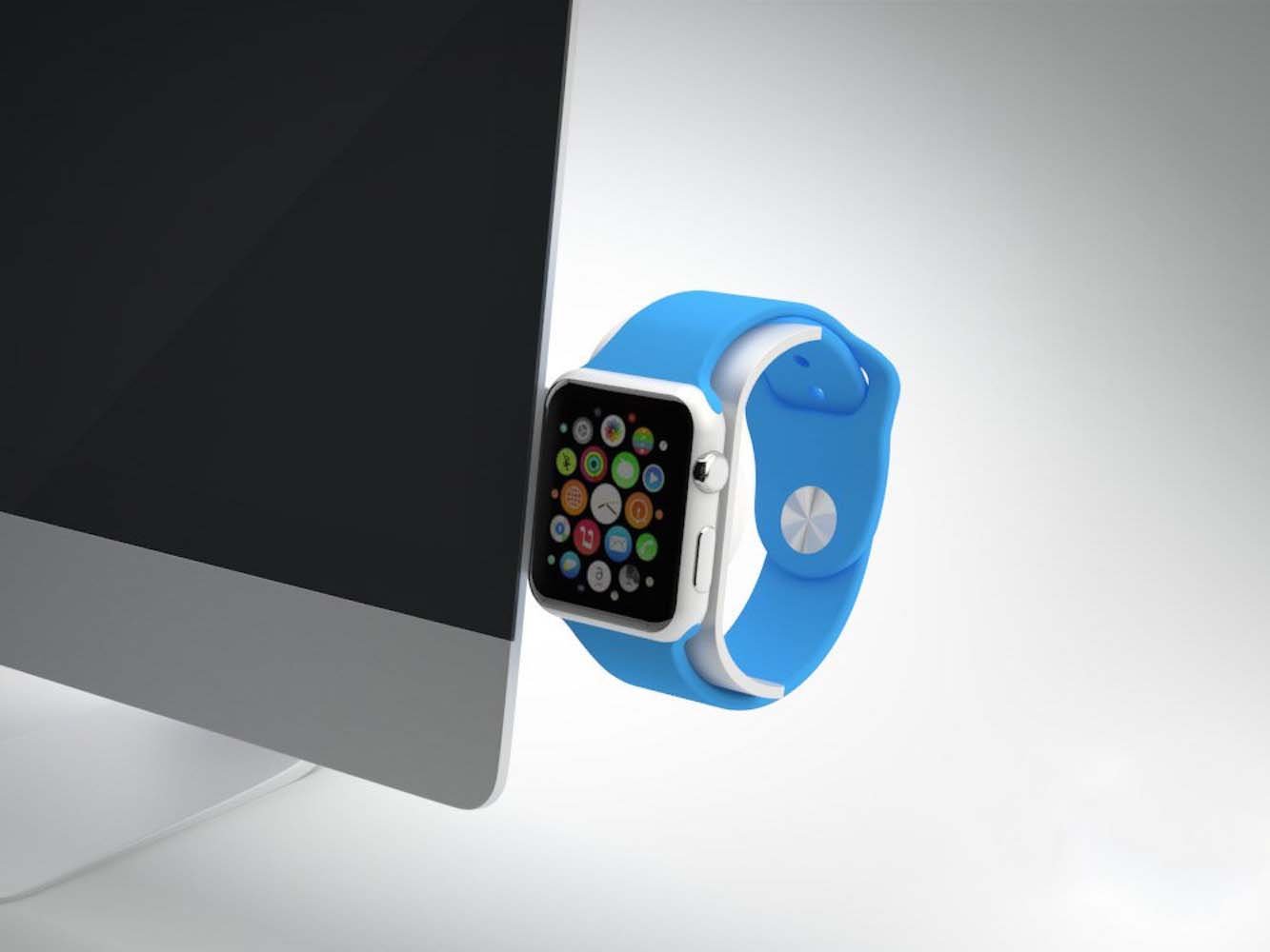 Apple Watch Stand for iMac by Saat