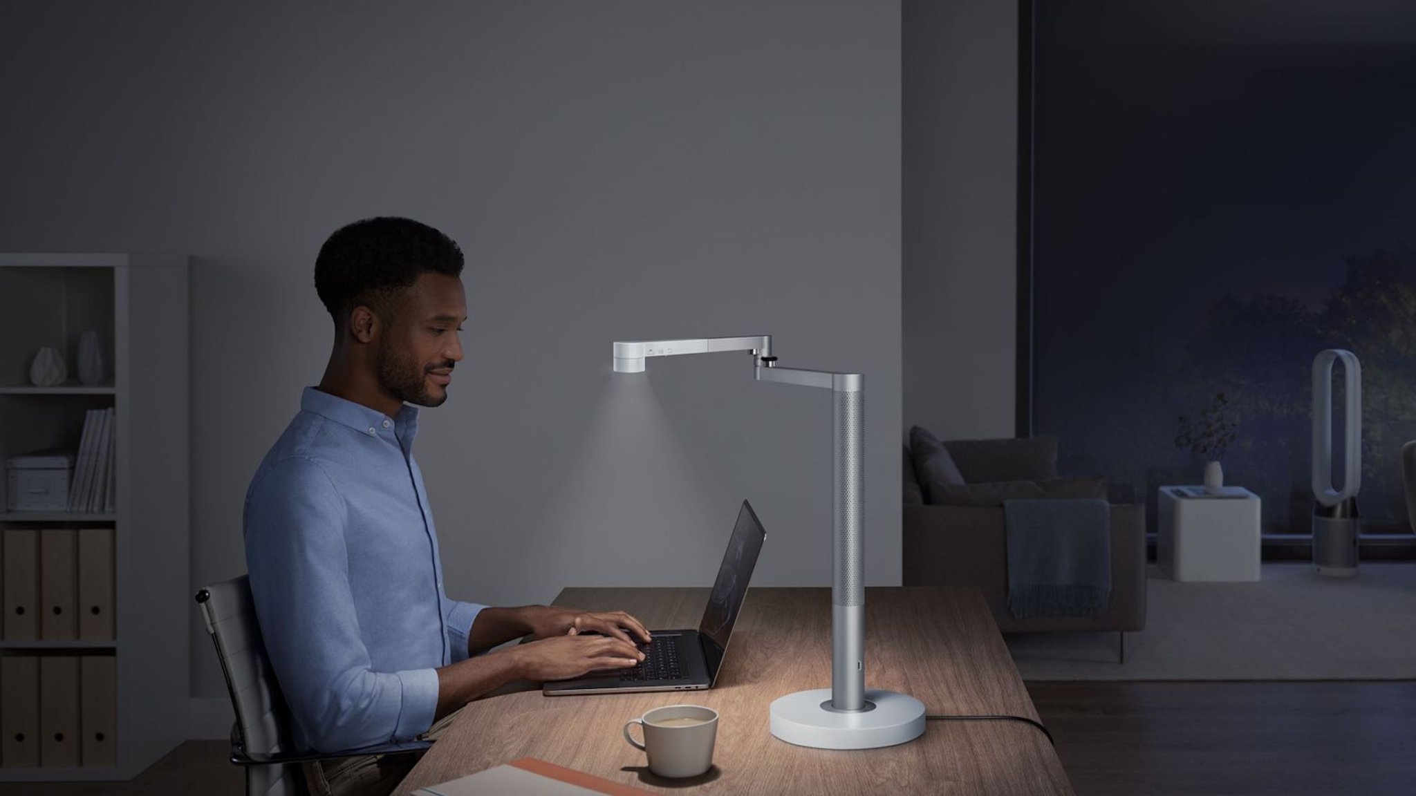Dyson Lightcycle Morph Adaptable Intelligent Lighting responds to surroundings and time of day