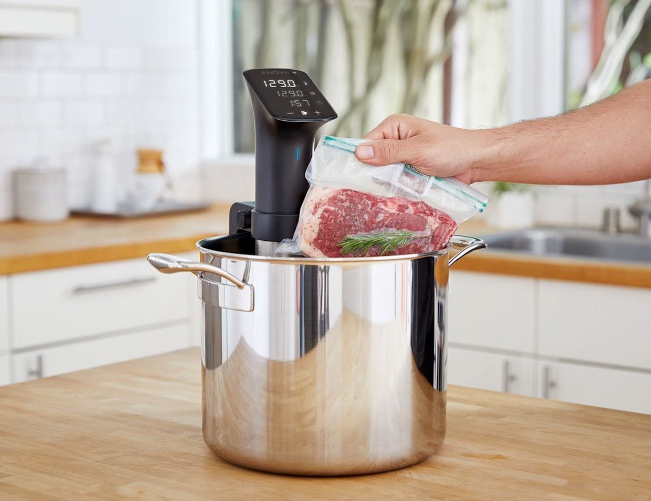 Anova Precision Cooker Pro sous vide device works for 10,000 hours nonstop
