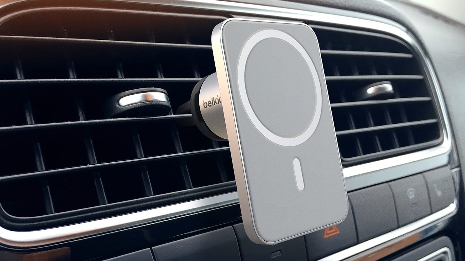 Belkin MagSafe Car Vent Mount PRO for iPhone 12 gives a seamless set-and-drive experience