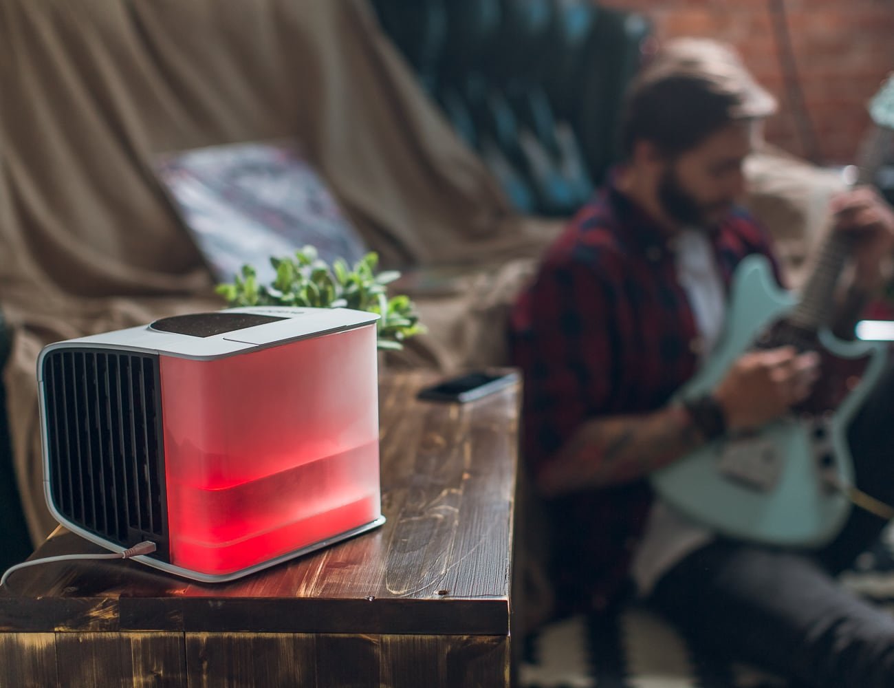 Evapolar evaSMART Smart Personal Air Conditioner humidifies and purifies your air
