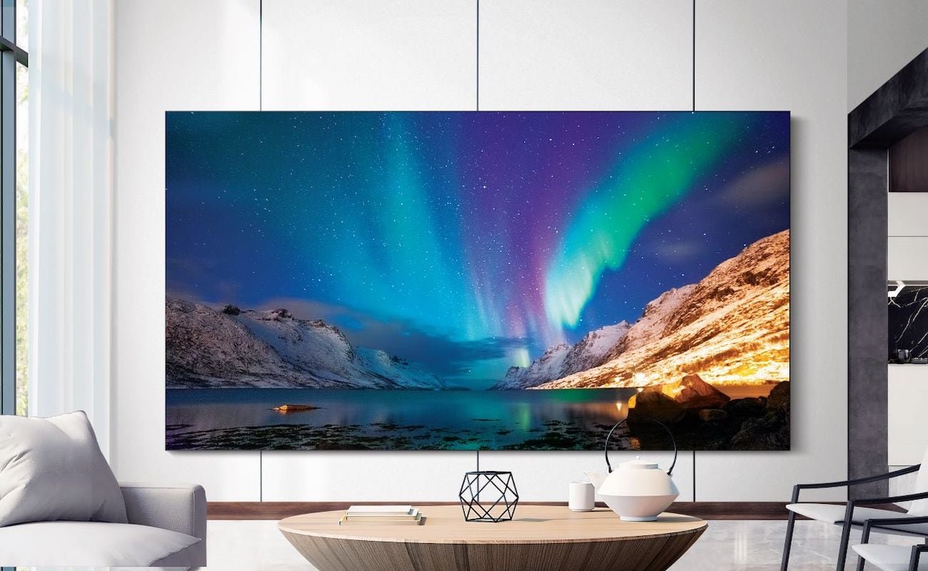 Samsung The Wall MicroLED Modular TV fills your living space with its display