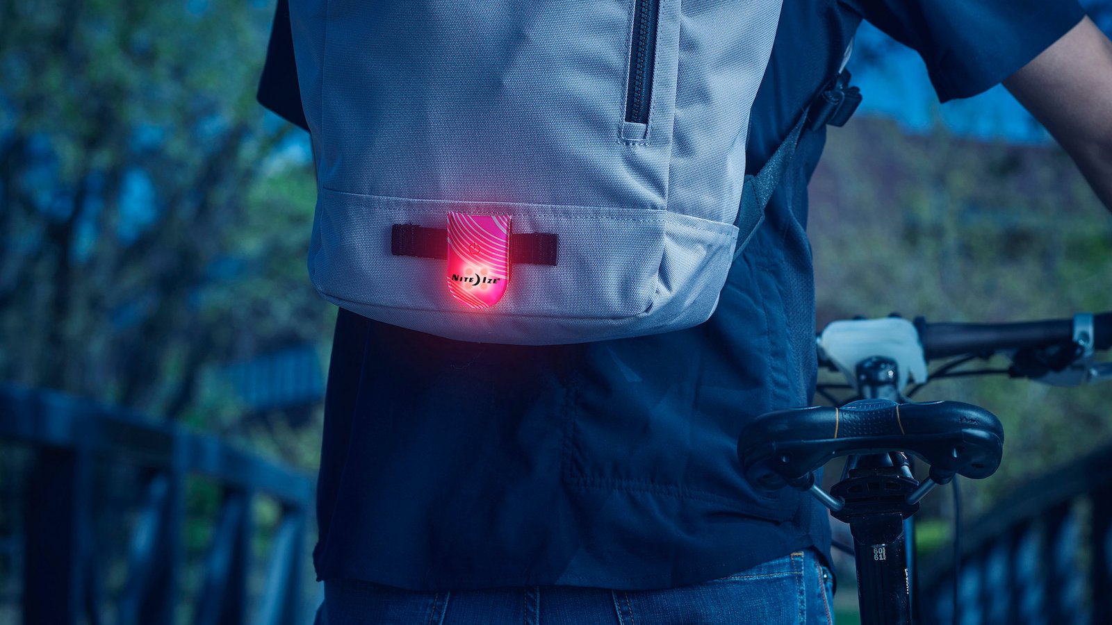 Nite Ize TagLit wearable LED marker improves your visibility when you’re out at night