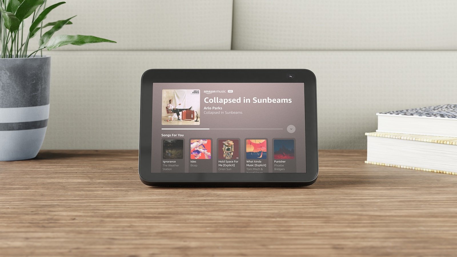 Amazon Echo Show 8 2nd-Gen smart display has stereo speakers and an 8″ display