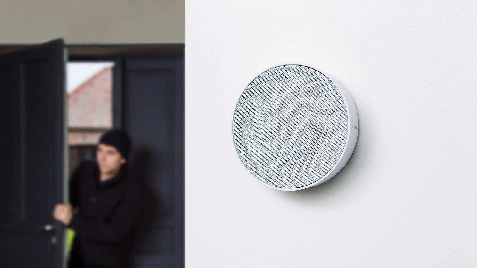 Netatmo Smart Indoor Siren sounds a 110-decibel alarm