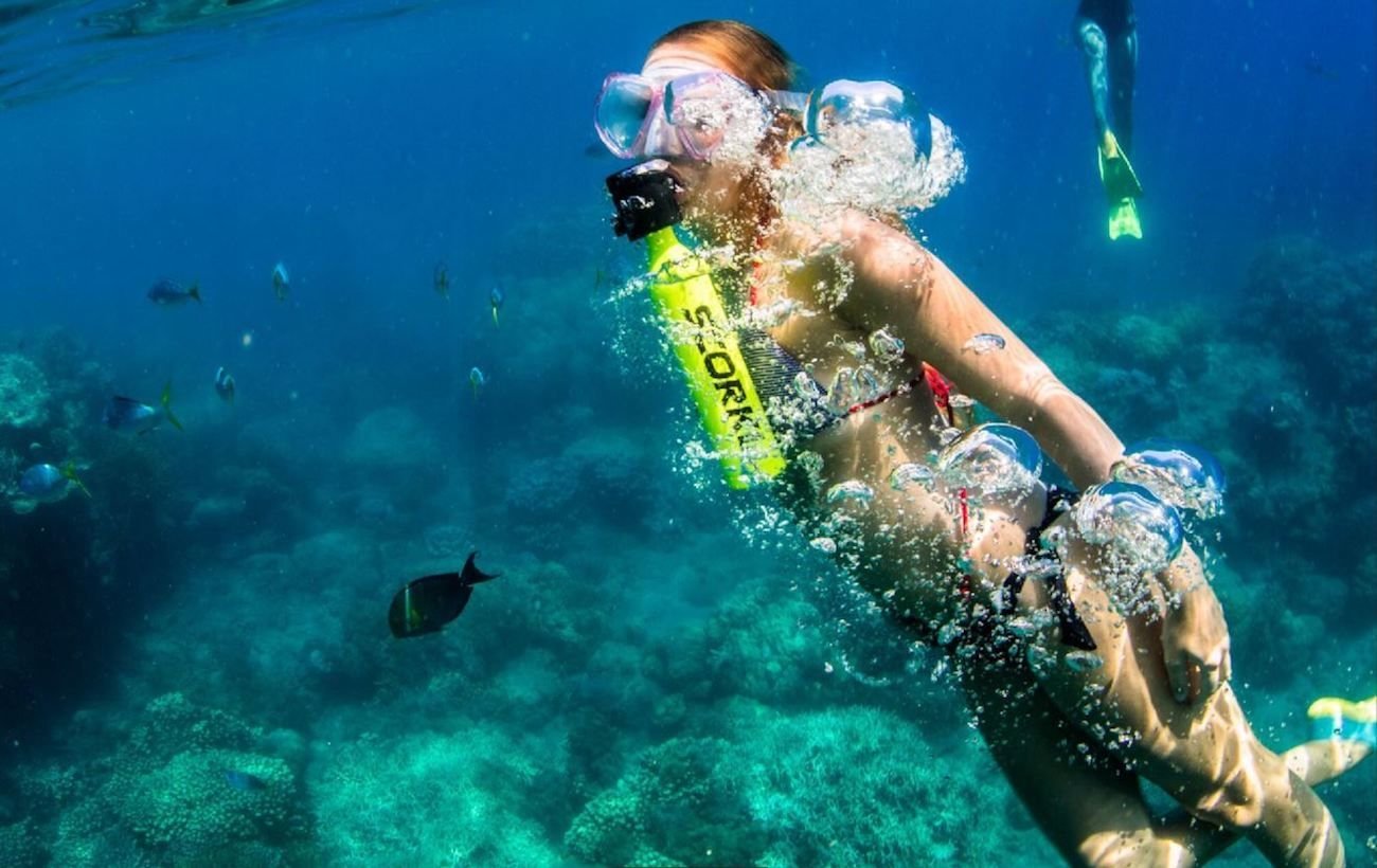 Scorkl Underwater Breathing Device