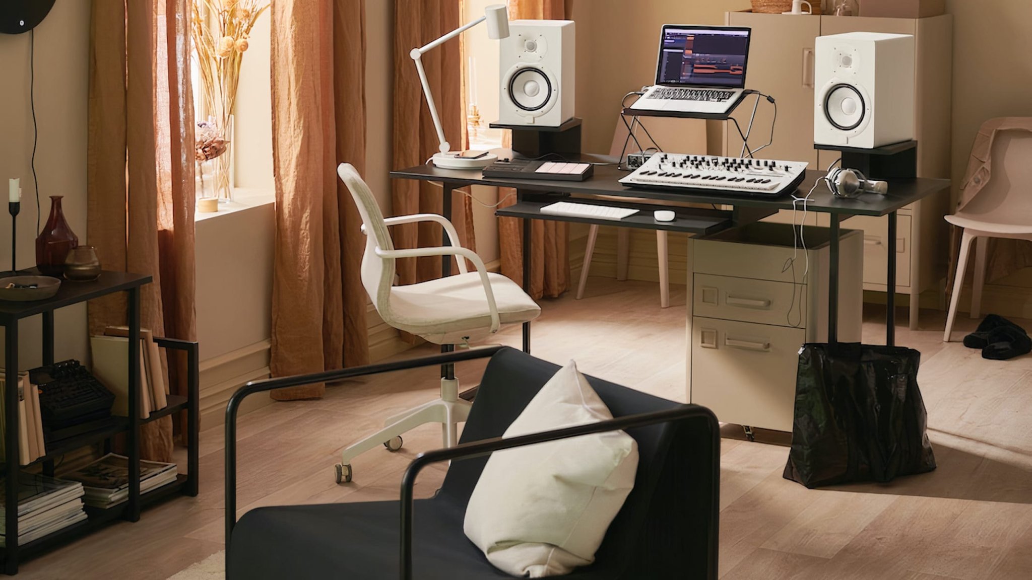 Ultimate gadget guide for home music setups—desks, music stations, amplifiers & more