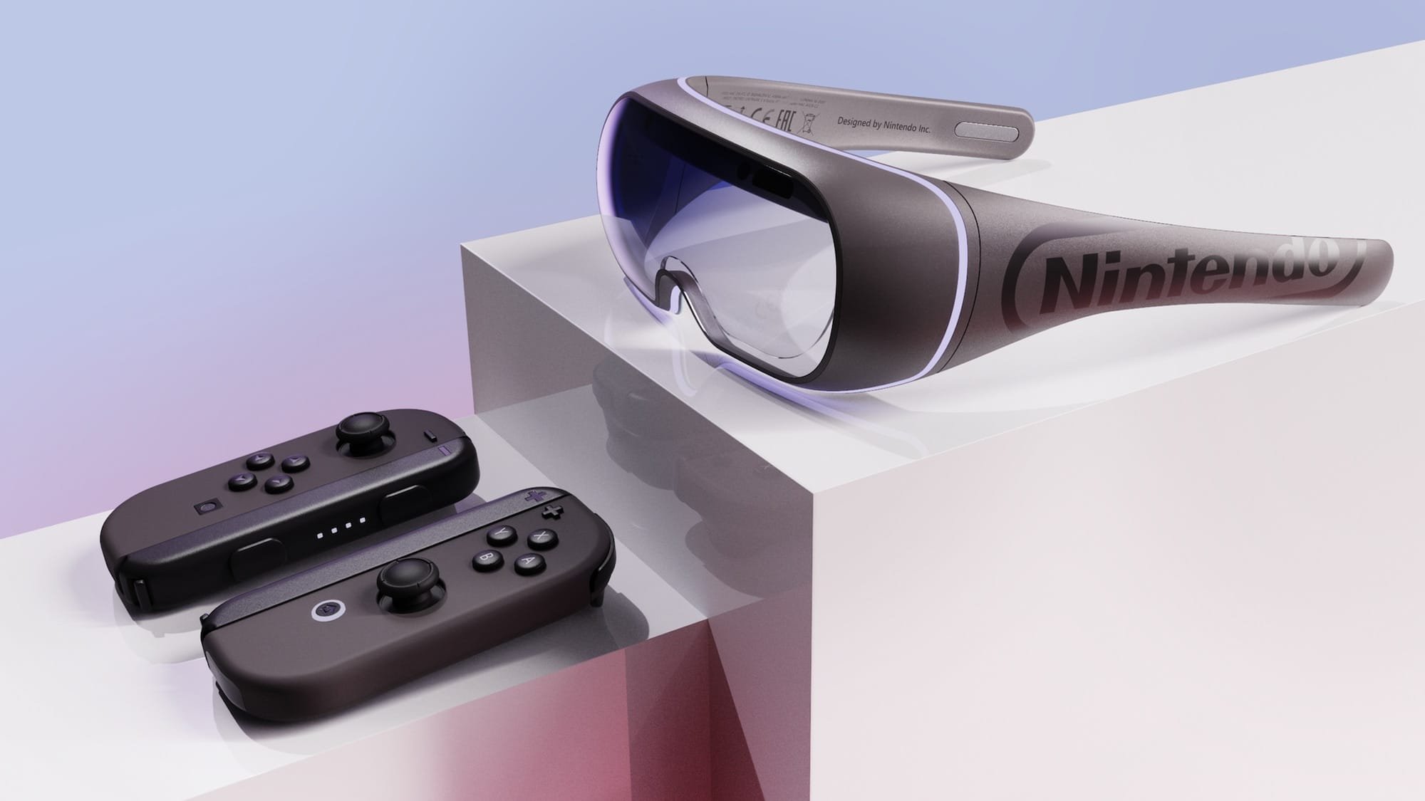 James Tsai Nintendo Switch Joy-Glasses VR gaming goggles offer a mixed reality experience