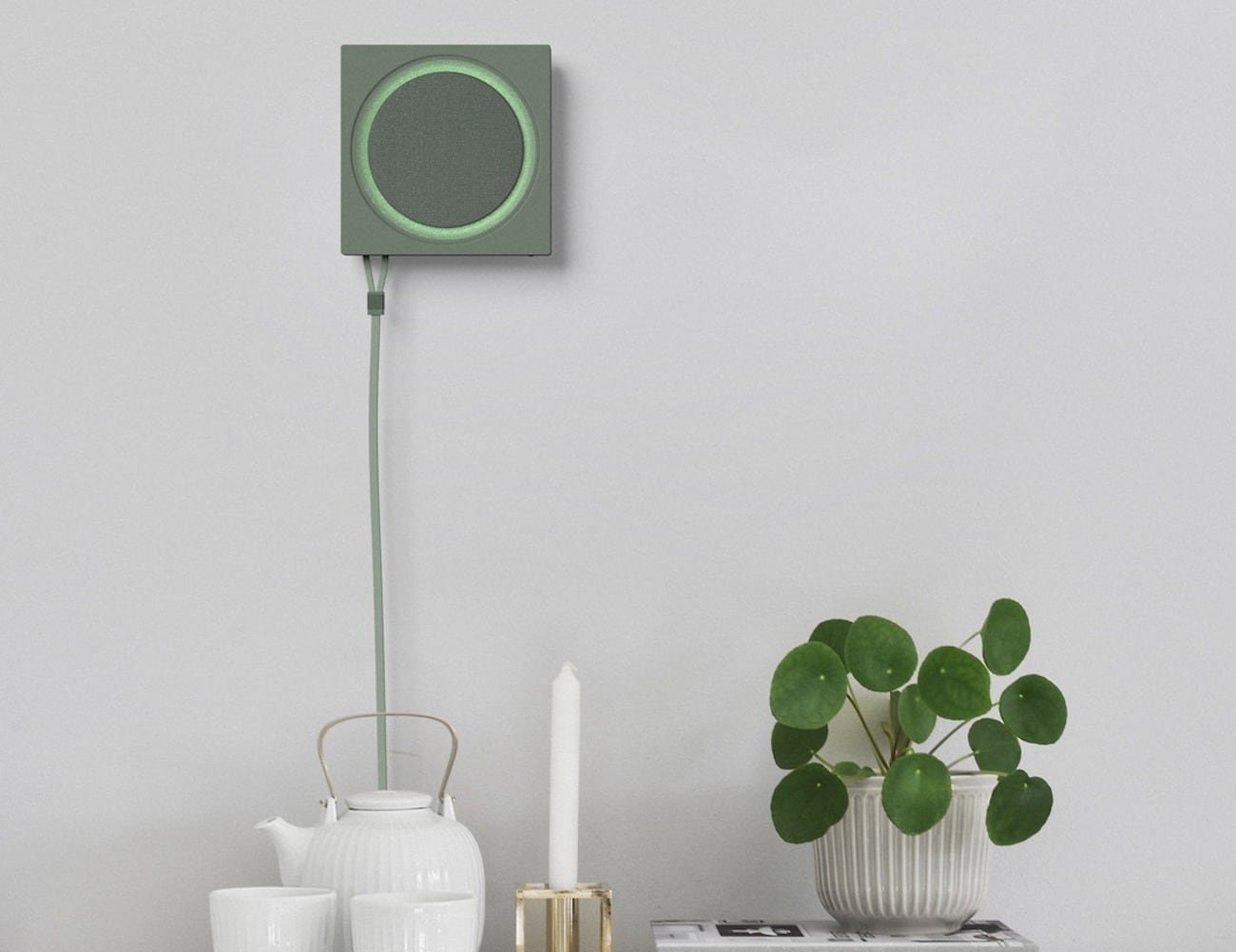 Wall Router Minimalist Hanging Internet Router helps amplify your Wi-Fi signal