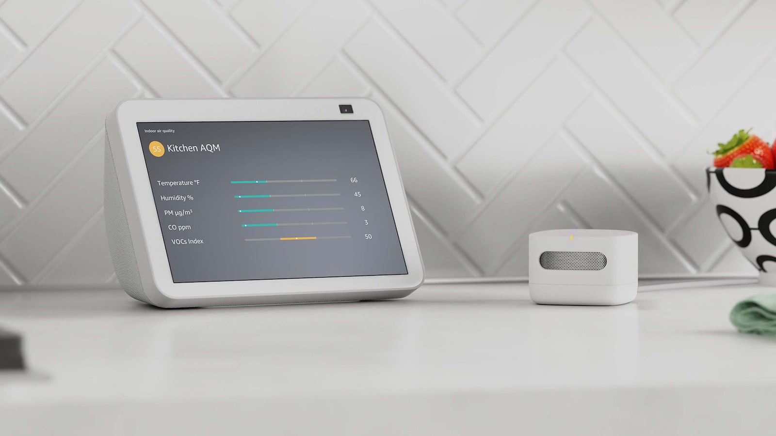 Amazon Smart Air Quality Monitor makes it easy to understand what’s in your indoor air