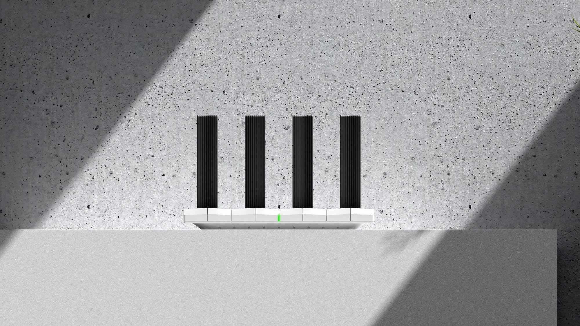 Piano Wi-Fi 6 router gives your internet connection a unique look