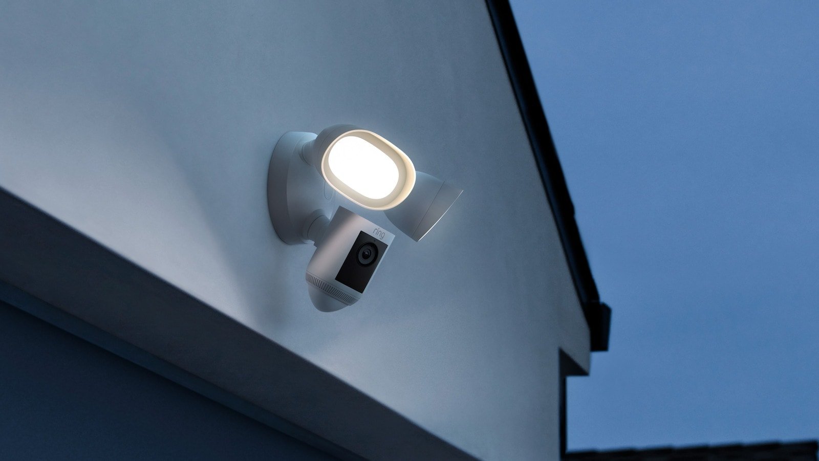 Ring Floodlight Cam Wired Pro has ultrabright LEDs and 3D Motion Detection