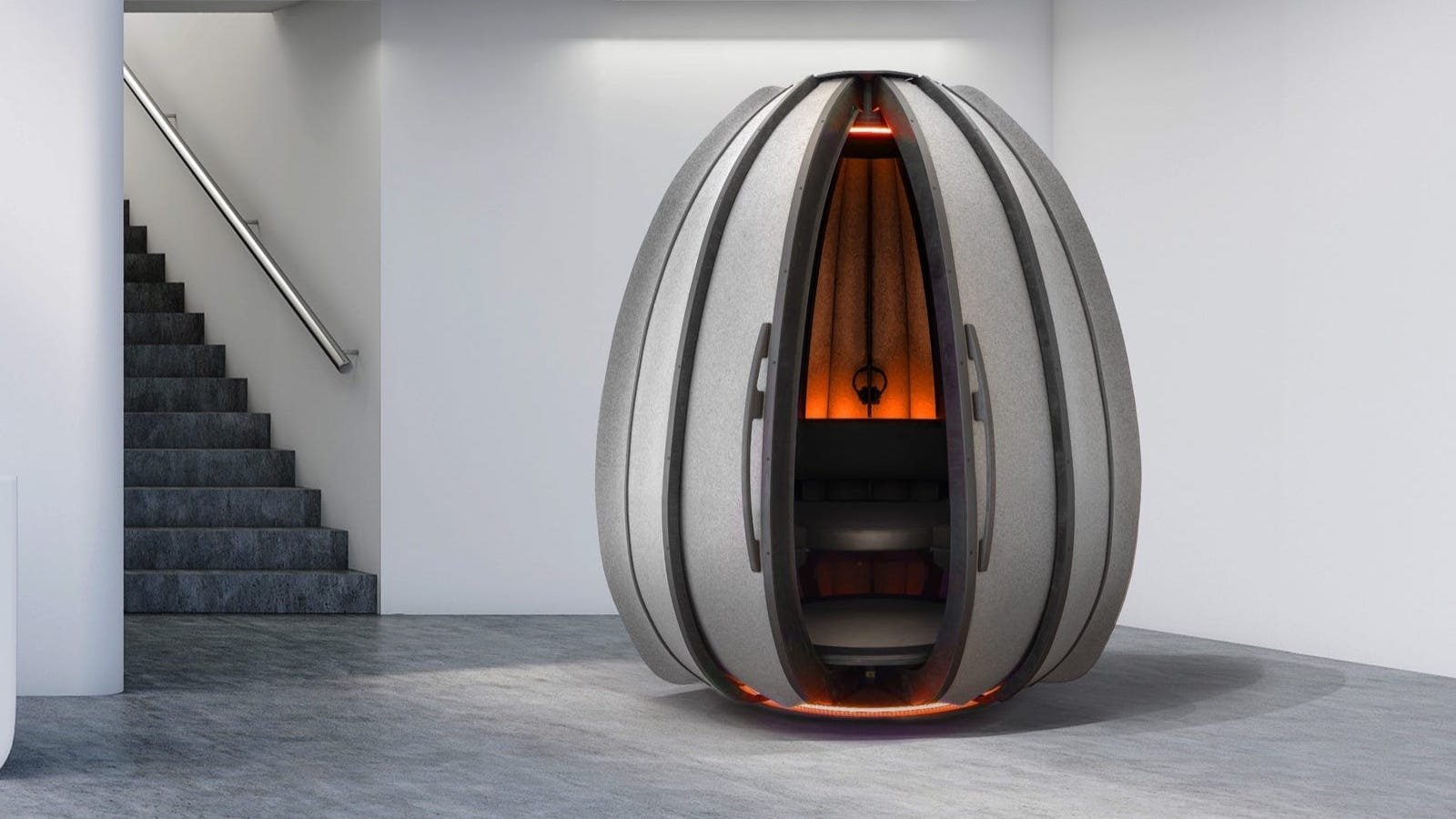 OpenSeed Meditation Pod creative escape gives you a calm space at work