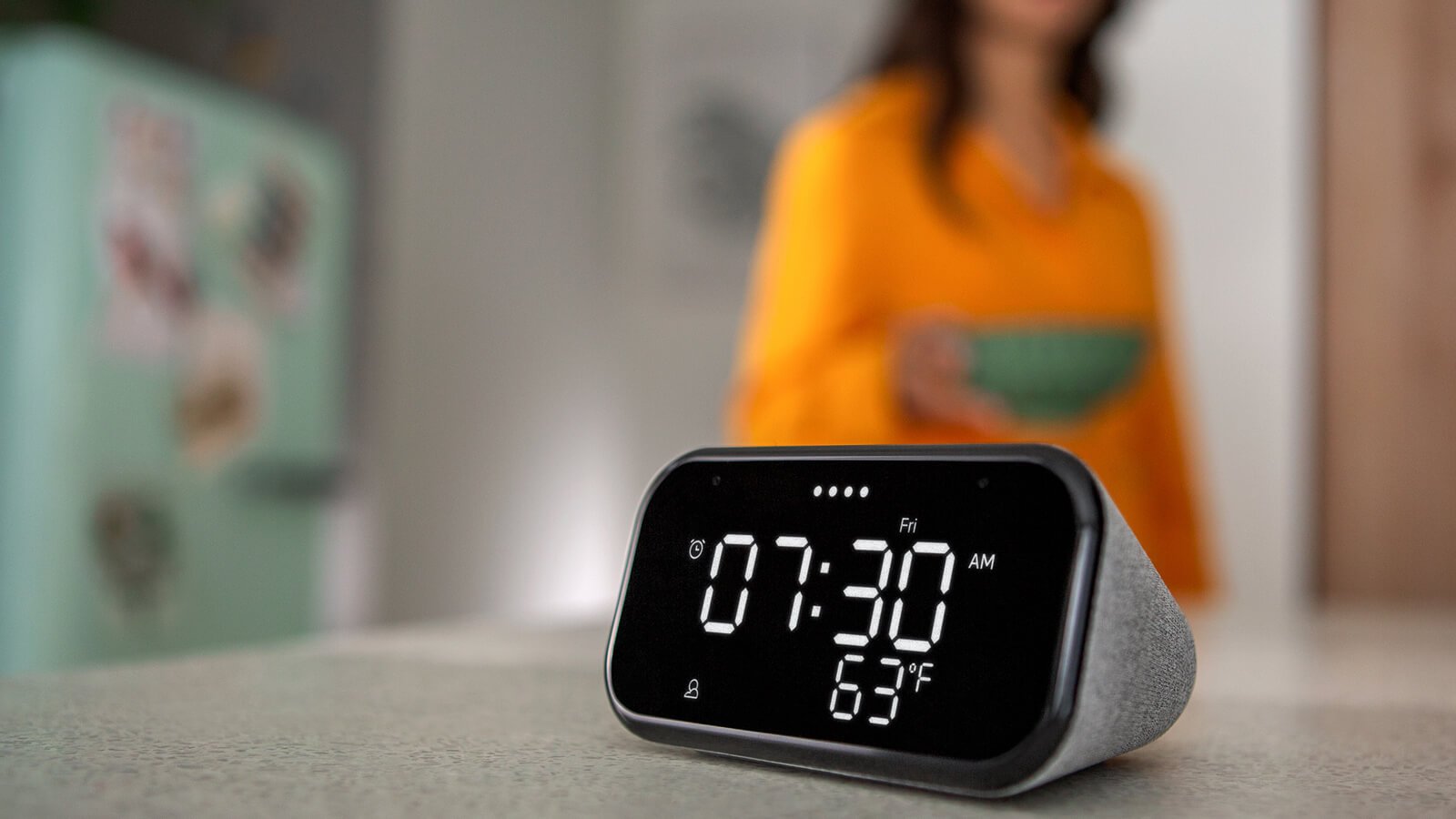 Lenovo Smart Clock Essential voice-assistant clock can answer your questions