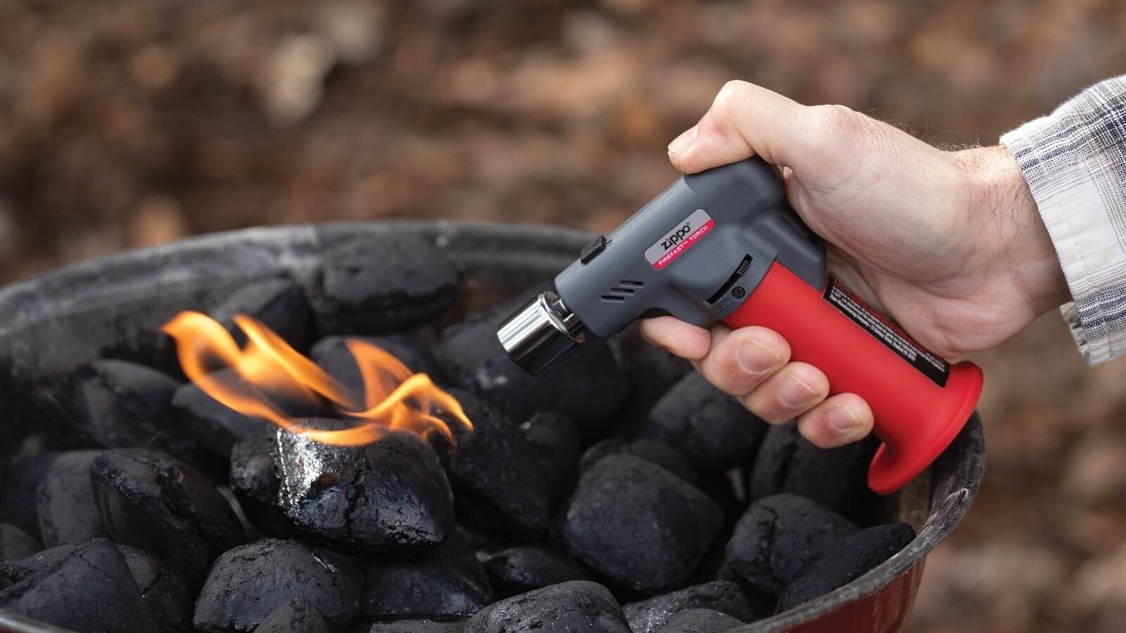 Zippo FireFast Torch adjustable flame lighter has a patented ignition that lights easily