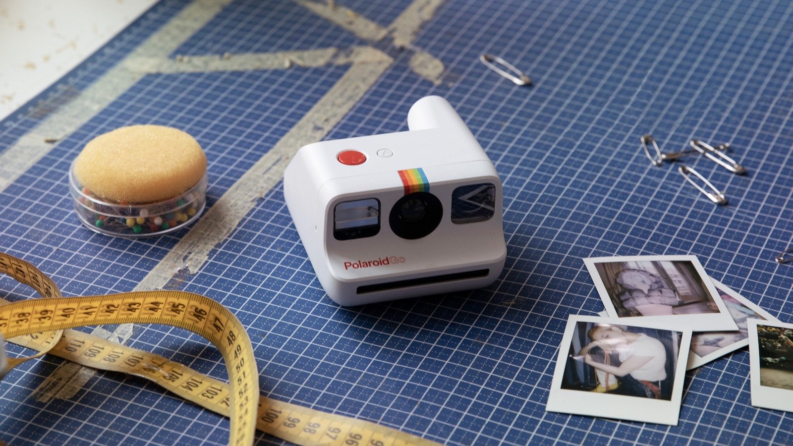 Polaroid Go pocket-size instant analog camera has a self-timer and adorable design