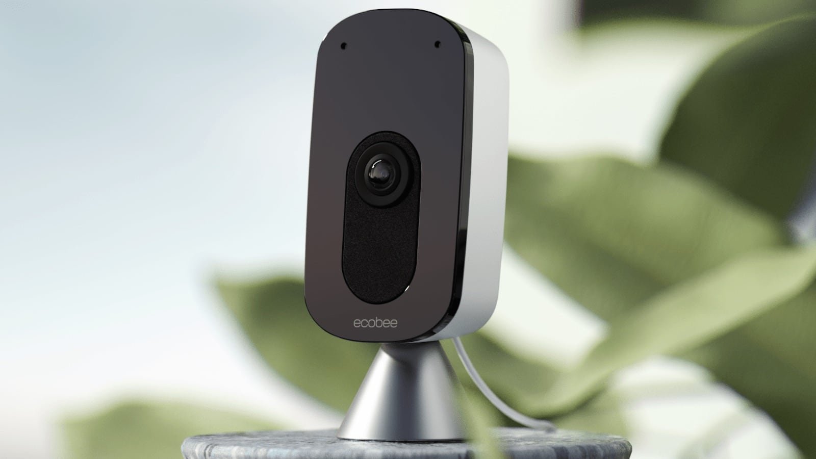 ecobee SmartCamera indoor security camera works with Amazon Alexa and Apple HomeKit