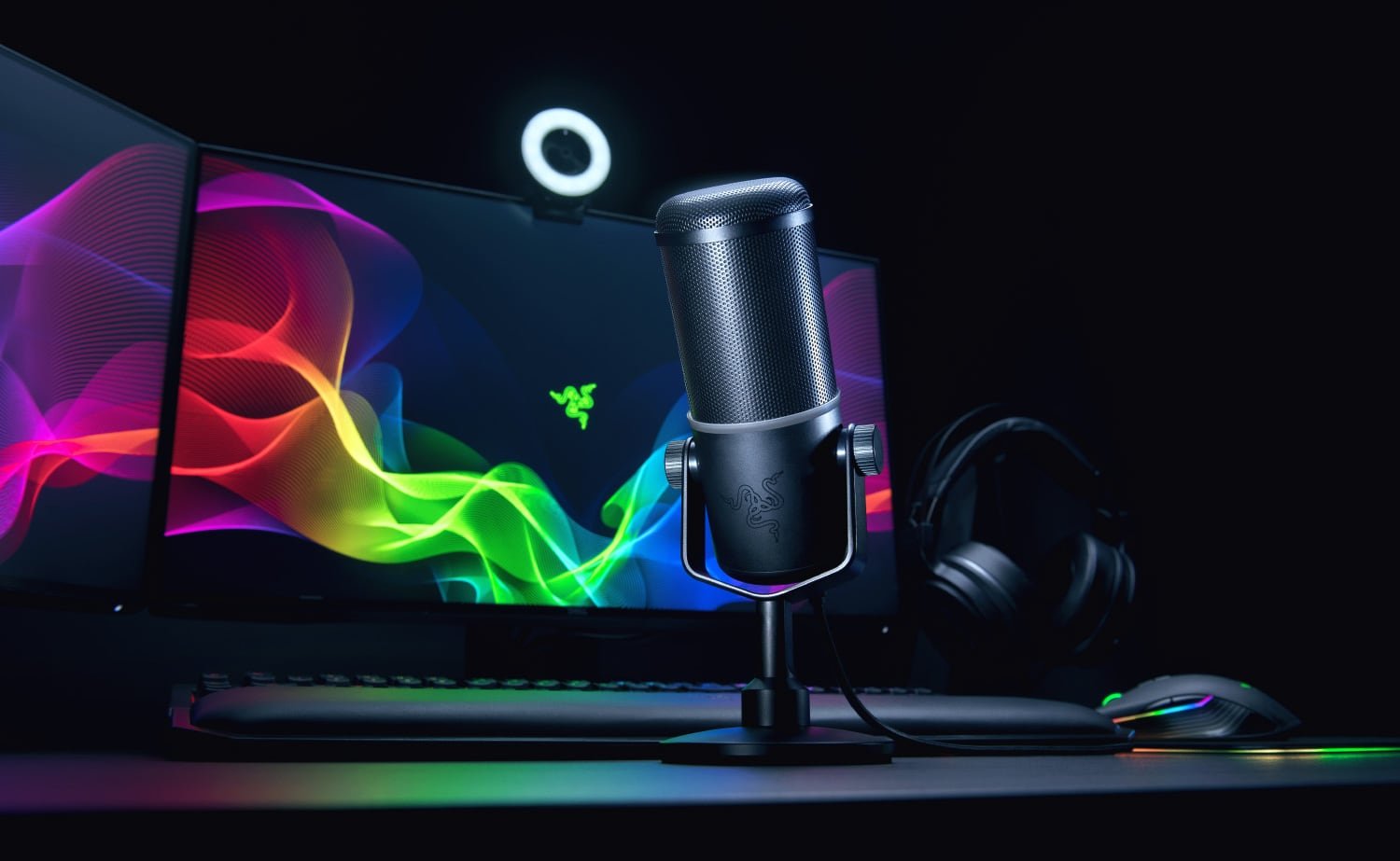 Razer Seirēn Elite Streaming Microphone lets your followers hear the emotion in your words