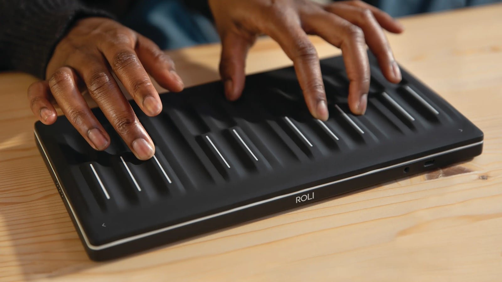 ROLI Seaboard BLOCK M MIDI keyboard has 5D touch technology for intuitive playing
