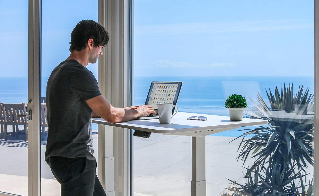 Autonomous SmartDesk 2 Business Edition Standing Desk improves your health and wellness in the workplace