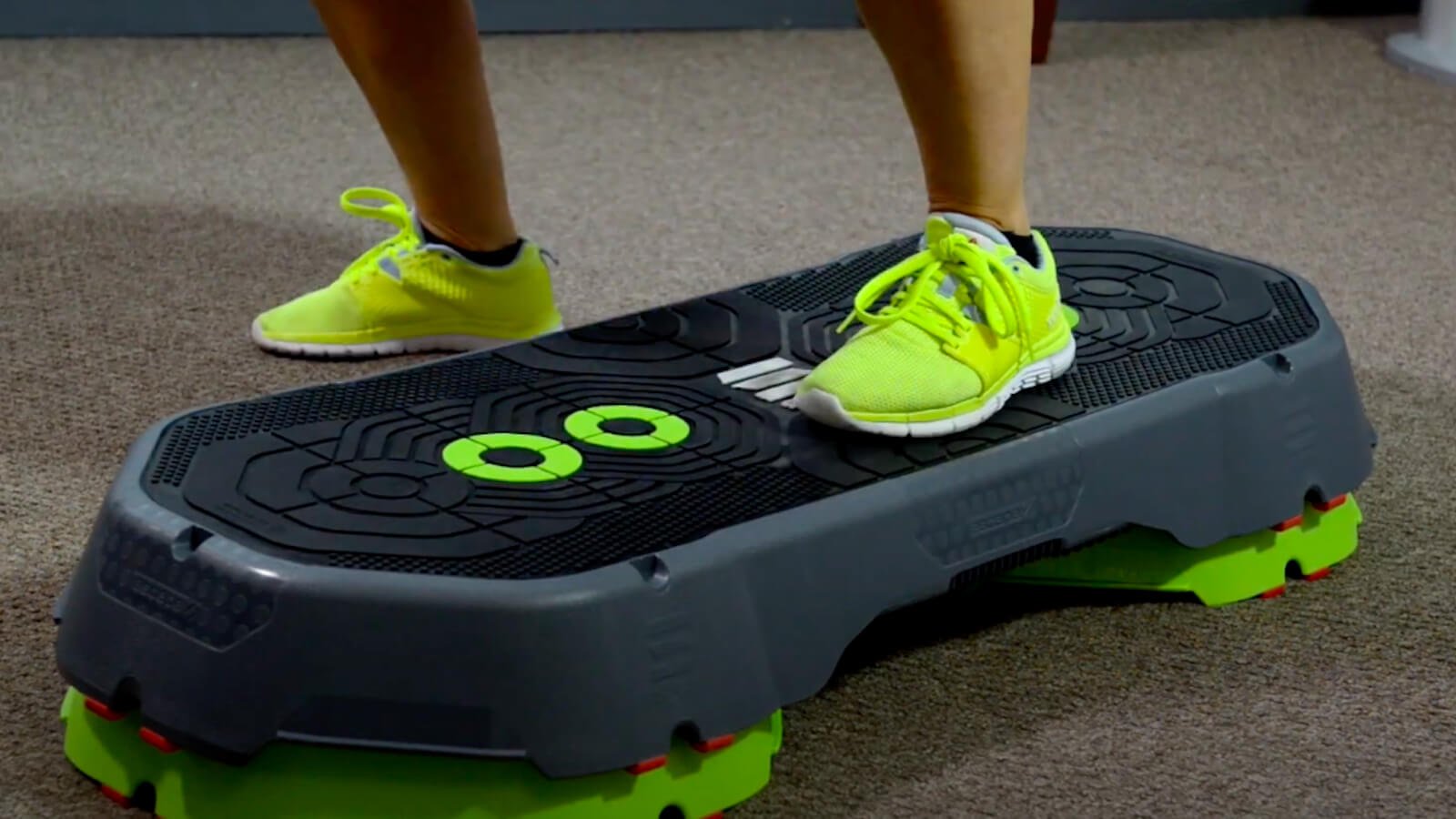 Escape Fitness STEP System Aerobic Platform makes your workouts challenging