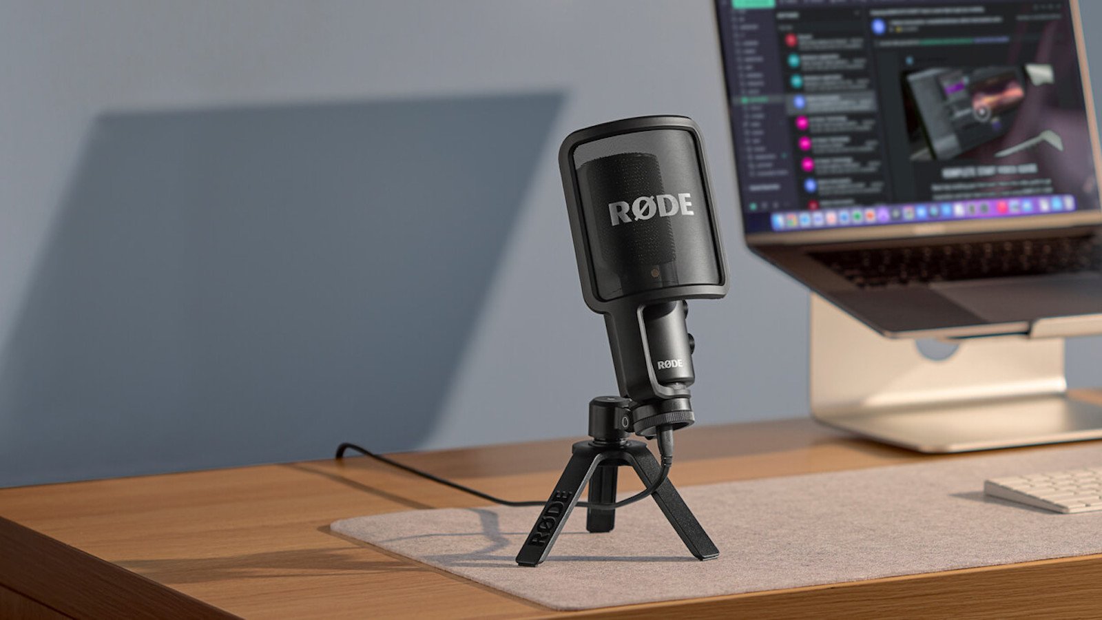RØDE NT-USB+ professional USB microphone makes capturing studio-quality sound super simple