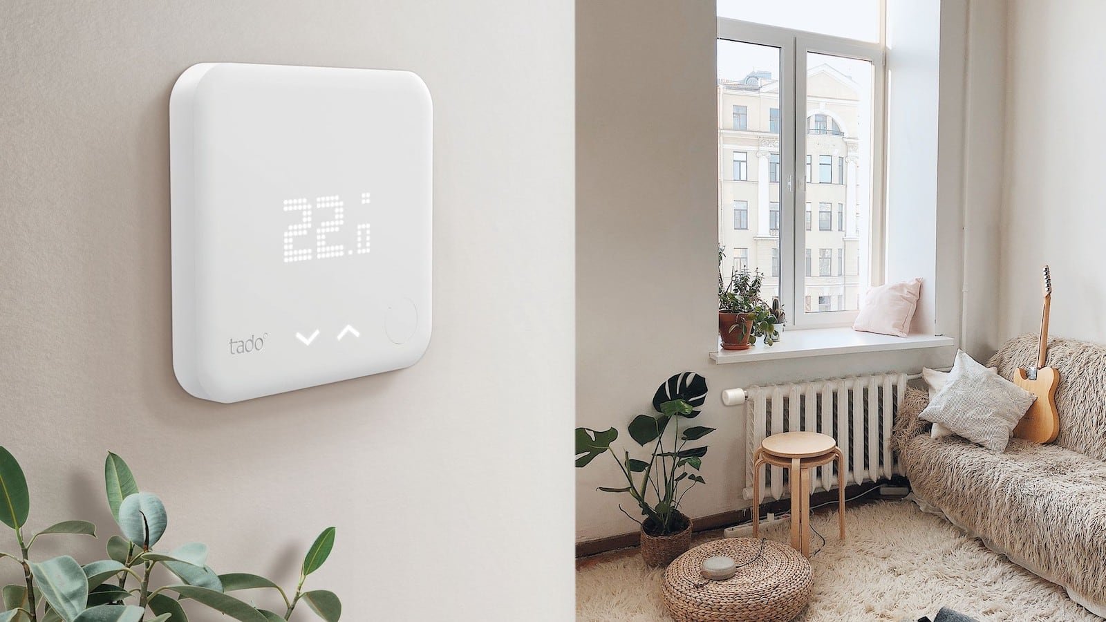 tado° Smart Thermostat V3+ detects open windows to save money