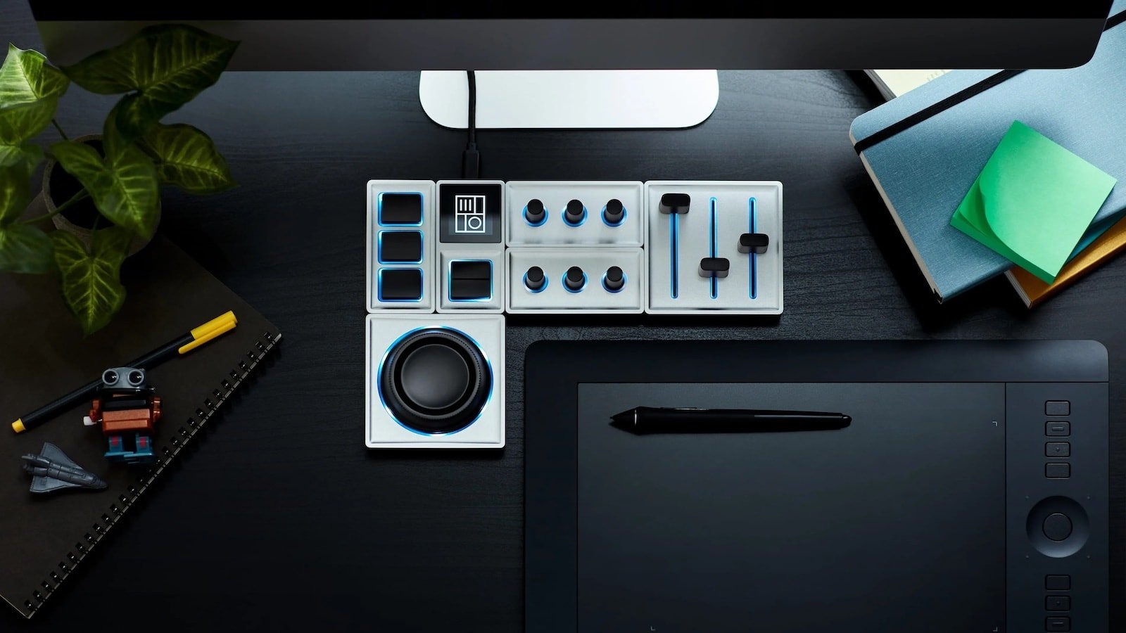 Monogram Creative Console modular control collection streamlines photo and video editing