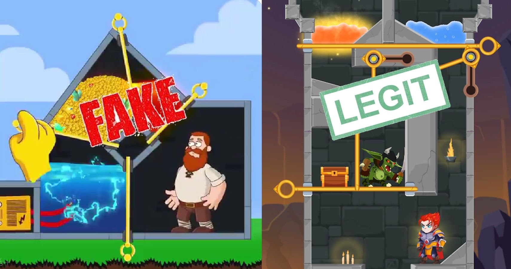 Someone Made The Mobile Game From Those Fake Ads