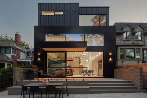 Centre-court challenge for a midtown Toronto house