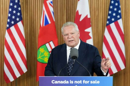 Doug Ford seeks to tone down trade war response as more tariffs loom