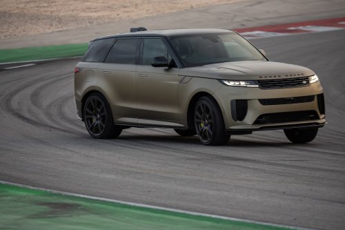Between monstrous and mountainous, the Range Rover Sport SV is bound to confound