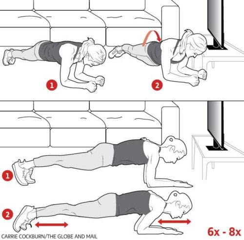 Stealth workout: Try the couch-potato friendly 2-for-1 Plank