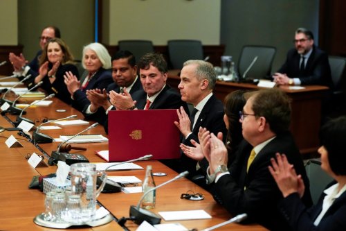 Ministers decline to answer questions on Carney’s carbon levy, capital gains tax U-turns