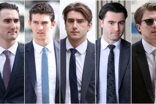 Player accused of sexual assault told teammates ‘we all need to say the same thing’ after learning of Hockey Canada investigation, trial hears