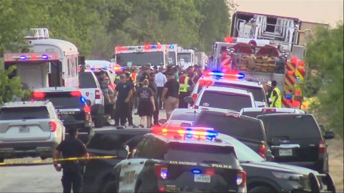 Video: Dozens of migrants found dead in trailer in San Antonio