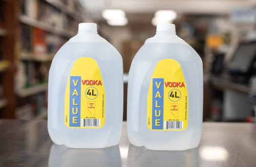 Alberta distillery behind jumbo vodka jugs wants apology after getting ‘load of hate’