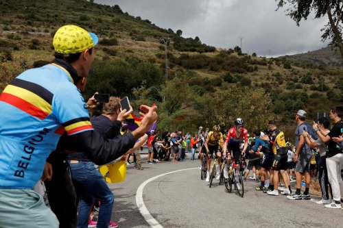 Along the Pyreneen passes for the Vuelta a España, the crowds are part of the event