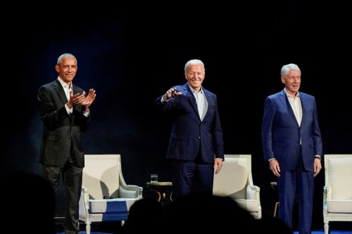 Obama, Clinton and big-name entertainers help Biden raise a record US$26-million for re-election campaign