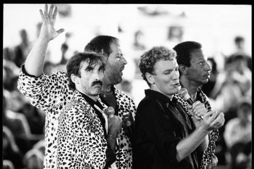 Effervescent tenor Claude Morrison co-founded the a cappella group the Nylons