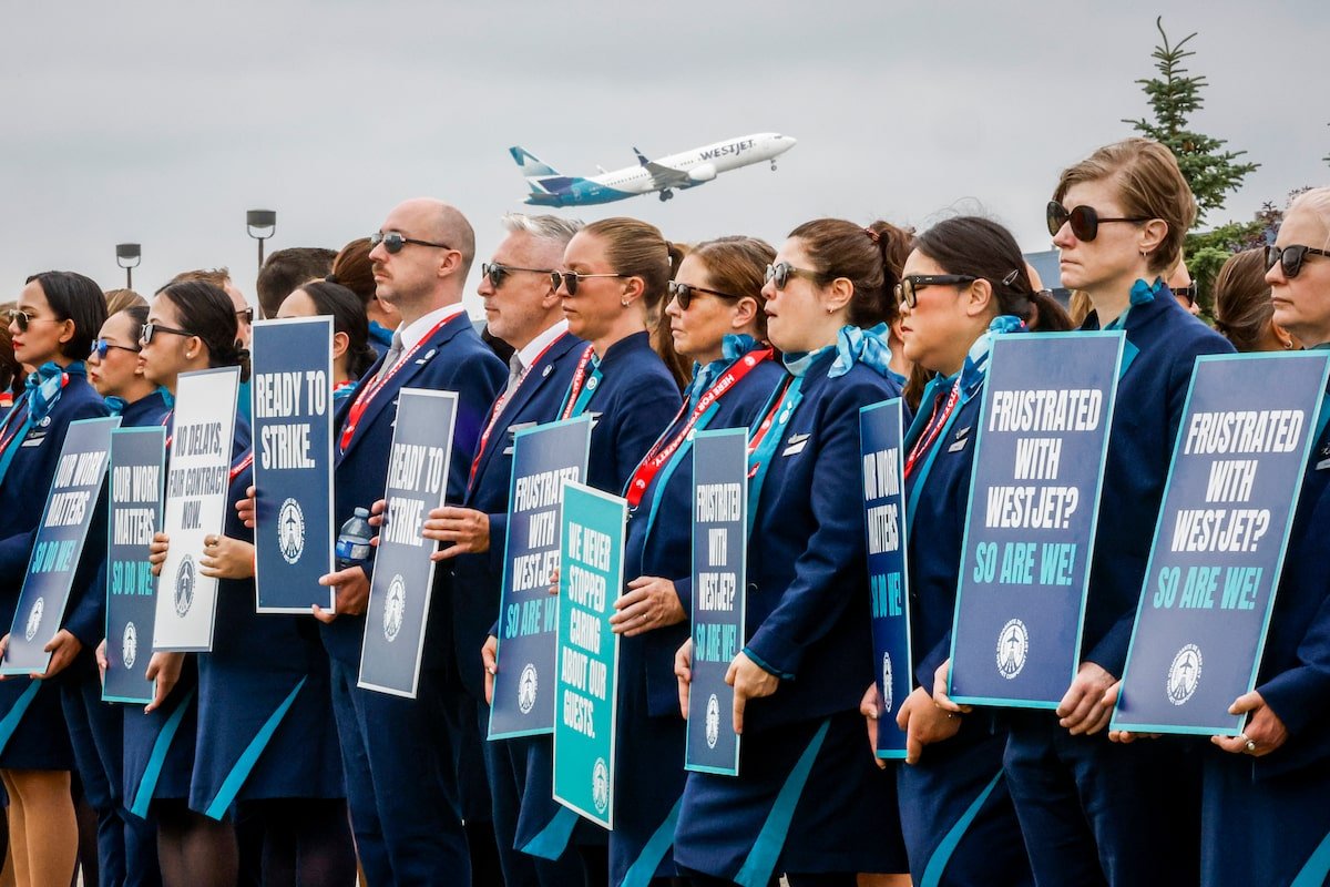 WestJet begins cancelling flights ahead of strike deadline, leaving travellers in limbo