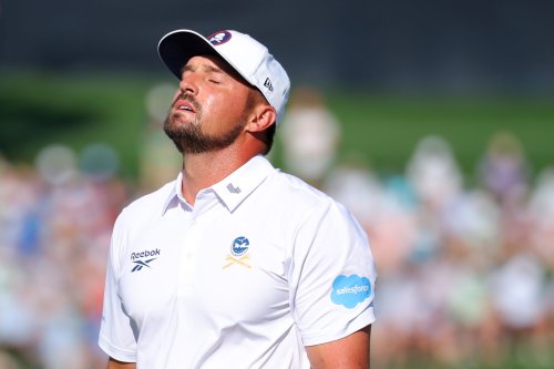 Stunned Bryson DeChambeau says what happened to him on the 18th hole on day three at the PGA Championship 'blew his mind'