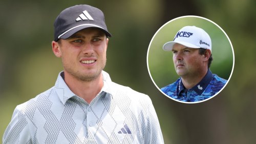 Ludvig Aberg reacts to being paired with Patrick Reed for the PGA Championship and says how he feels about it