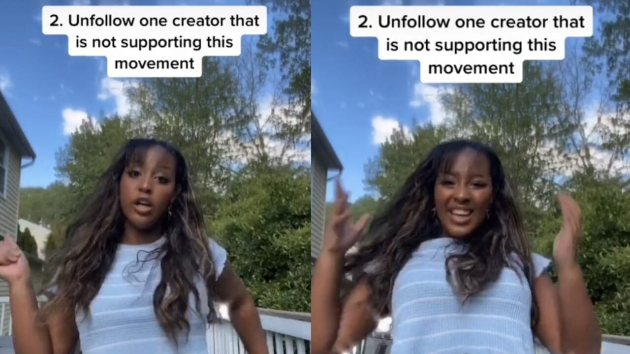 TikTok protests urge support for Black creators in honor of Malcolm X