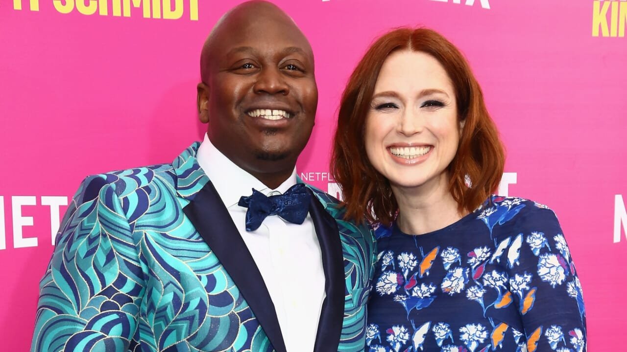 Tituss Burgess responds to co-star Ellie Kemper's apology over 'racist' ball