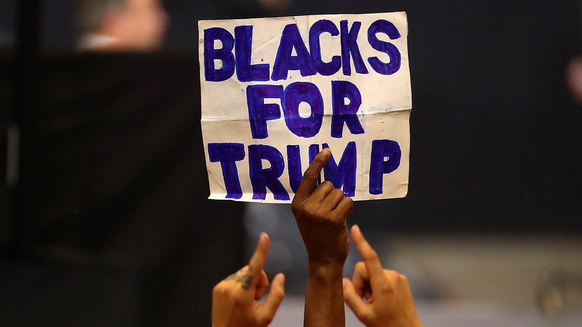 Why is the Trump campaign courting Black male voters?