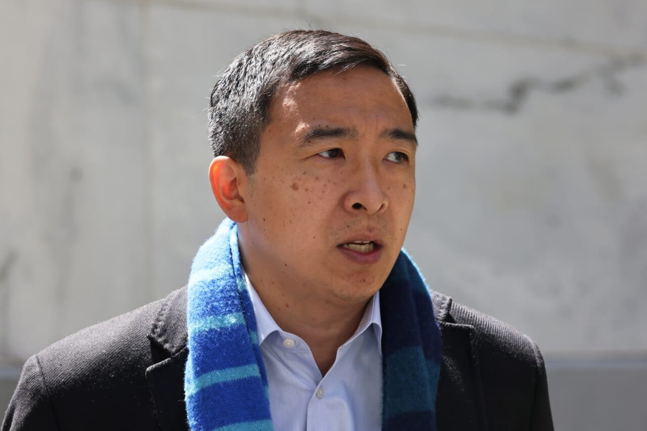 Andrew Yang goes 'Numb' when asked to name a Jay-Z song