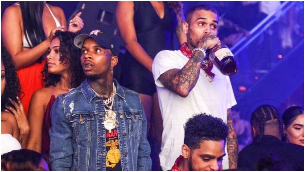 Black Twitter drags newly announced Tory Lanez, Chris Brown album