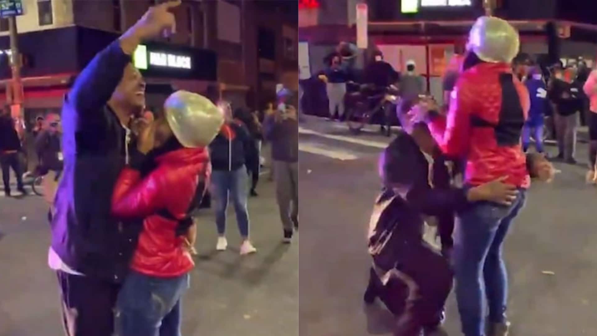 Couple gets engaged during Philadelphia protests for Walter Wallace Jr.